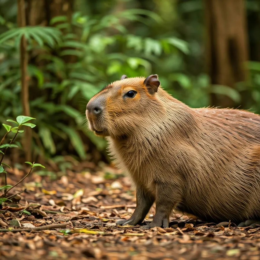 Фанранг с капибарами