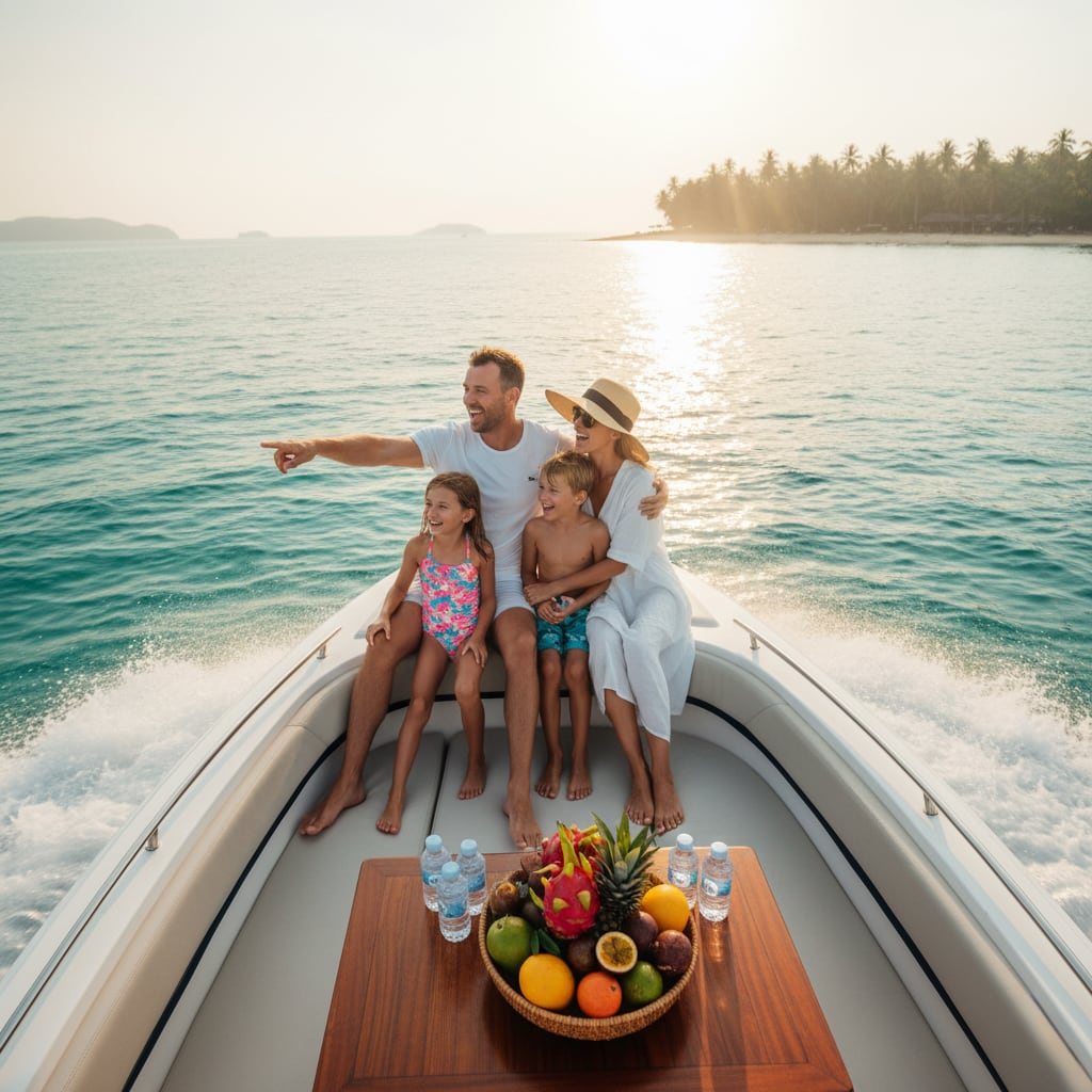 Excursion to 4 islands in Phu Quoc