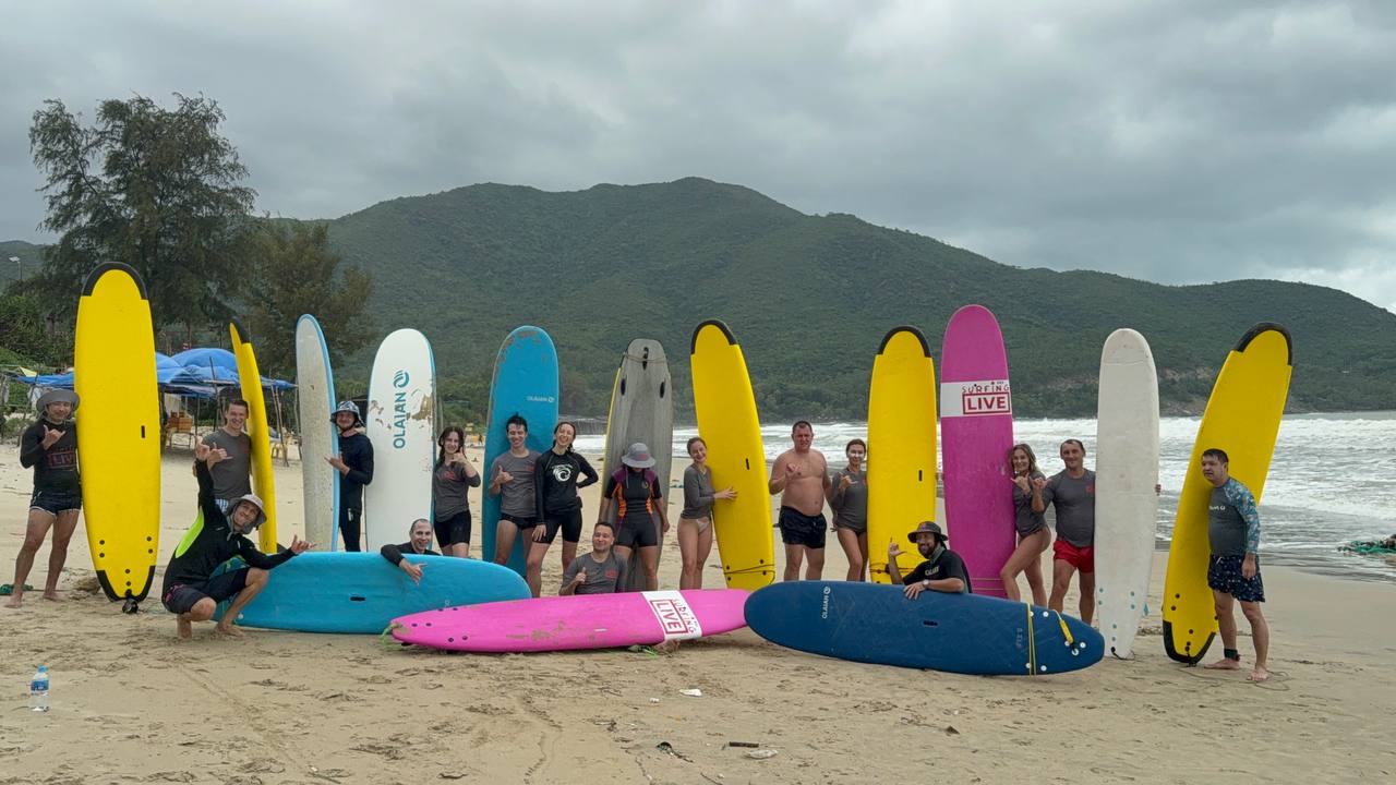 Серфинг в Нячанге